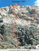 Путь восхождения на Чимтаргу