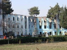  декабрь 2007 г.Сгоревшее здание Мединститута