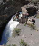 Обзорная площадка над водопадом Искандер-Дарьи